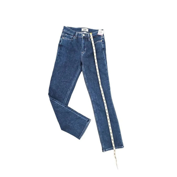 Nwot Paige Cindy High Rise Straight Ankle Jeans Sz 25 - Picture 7 of 10